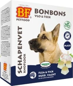 Biofood Schapenvet Maxi Bonbons - Knoflook - 40 Stuks -Honden Benodigdheden Verkoop 1012x1200