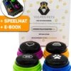 Vulpes Pets® PRO Praatknop Voor Honden Met Speelmat - Dogbuttons - Laat Uw Huisdier Spreken - Hondenspeelgoed - Honden Training - Inclusief E-Book En Speelmat 2 Vulpes Pets® PRO Praatknop Voor Honden Met Speelmat - Dogbuttons - Laat Uw Huisdier Spreken - Hondenspeelgoed - Honden Training - Inclusief E-Book En Speelmat -Honden Benodigdheden Verkoop 1028x1200 5