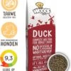 WOOOF Eend 18KG - Geperst Hondenvoer - Hypoallergeen Hondenvoer - Geperste Hondenbrokken - Droogvoer -Honden Benodigdheden Verkoop 1029x1200