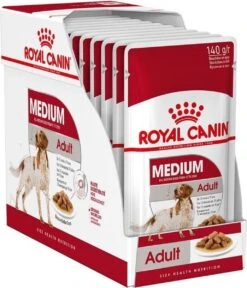 Royal Canin Shn Medium Adult Pouch - Hondenvoer - 10 X 140 G -Honden Benodigdheden Verkoop 1030x1200 2