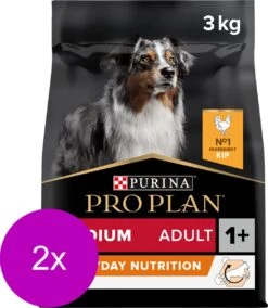 Pro Plan Dog Adult Medium Breed Kip - Hondenvoer - 2 X 3 Kg -Honden Benodigdheden Verkoop 1043x1200