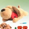 Woefie Hondenknuffel Met Hartslag - Puppyknuffel - Pluche- Puppy Speelgoed- Snuggle Puppy Xl- Knuffel Hond- Baby Knuffel- Knuffel Met Hartslag - Moederhond - Gratis E-Boek - Gratis Schroevendraaier