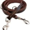 Multifunctionele Hondenriem - 220cm - Bruin - Leren Hondenriem - 100% Volnerfleer - Hondenriem Leer - Leiband Hond -Honden Benodigdheden Verkoop 1072x1200 1