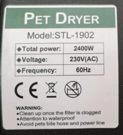 Merkloos Edward&DeVries Professionele Hondenföhn Met 4 Opzetstukken – Waterblazer Voor Honden – Stil Design – Krachtig + Extra Filter - Zwart -Honden Benodigdheden Verkoop 1095x1200