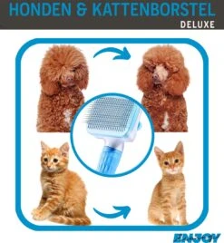 Professionele Kattenborstel/Hondenborstel + BONUS - Bovenvacht | Ondervacht - Langharige | Kortharige - Haarverwijderaar Voor Huisdieren - Kattenkam - Hondenkam -Honden Benodigdheden Verkoop 1104x1200 2