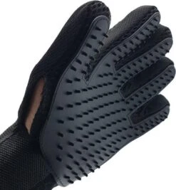 Borstel Voor Huisdieren - 2 Stuks LINKS + RECHTS - Voor Elke Vacht - Silicone - Vachtborstel - Borstel Handschoen - Zwart- ODaani -Honden Benodigdheden Verkoop 1112x1200 3