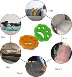 Merkloos Haarverwijderaar Huisdieren - 4 Stuks - Haarverwijderaar Wasmachine - Kattenhaar Verwijderaar - Hondenhaar Verwijderaar - Dierenborstel - 4 Stuks -Honden Benodigdheden Verkoop 1124x1200