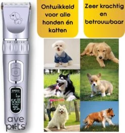 AVE Pets® Volledige Hondentondeuse Set Met Display - Draadloos Tondeuse - Scheerapparaat Voor Je Hond Of Kat - Huisdier Trimmer - Dierentondeuse - Dieren Verzorging 16 AVE Pets® Volledige Hondentondeuse Set Met Display - Draadloos Tondeuse - Scheerapparaat Voor Je Hond Of Kat - Huisdier Trimmer - Dierentondeuse - Dieren Verzorging -Honden Benodigdheden Verkoop 1127x1200