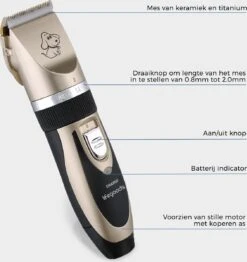 LifeGoods Hondentondeuse - Voor Katten En Honden - Complete Set - 5 Standen - Draadloos - Oplaadbaar - Goud/Zwart 18 LifeGoods Hondentondeuse - Voor Katten En Honden - Complete Set - 5 Standen - Draadloos - Oplaadbaar - Goud/Zwart -Honden Benodigdheden Verkoop 1131x1200 1