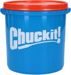 Chuckit! Bucket Met 8 Ultra Ballen (M) – Honden Speelgoed – Apporteren – Drijft Op Water – Stuitert – Veilig Voor Gebit – Honden Bal – Ideaal Met De Ballenwerper – Ø 7cm – Oranje/Blauw - Apporteerspeelgoed -Honden Benodigdheden Verkoop 1132x1200 9