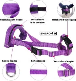 Sharon-B Muilkorf Turquoise Maat S - Fleece - Reflecterend - Kleine Hond -Honden Benodigdheden Verkoop 1135x1200 3