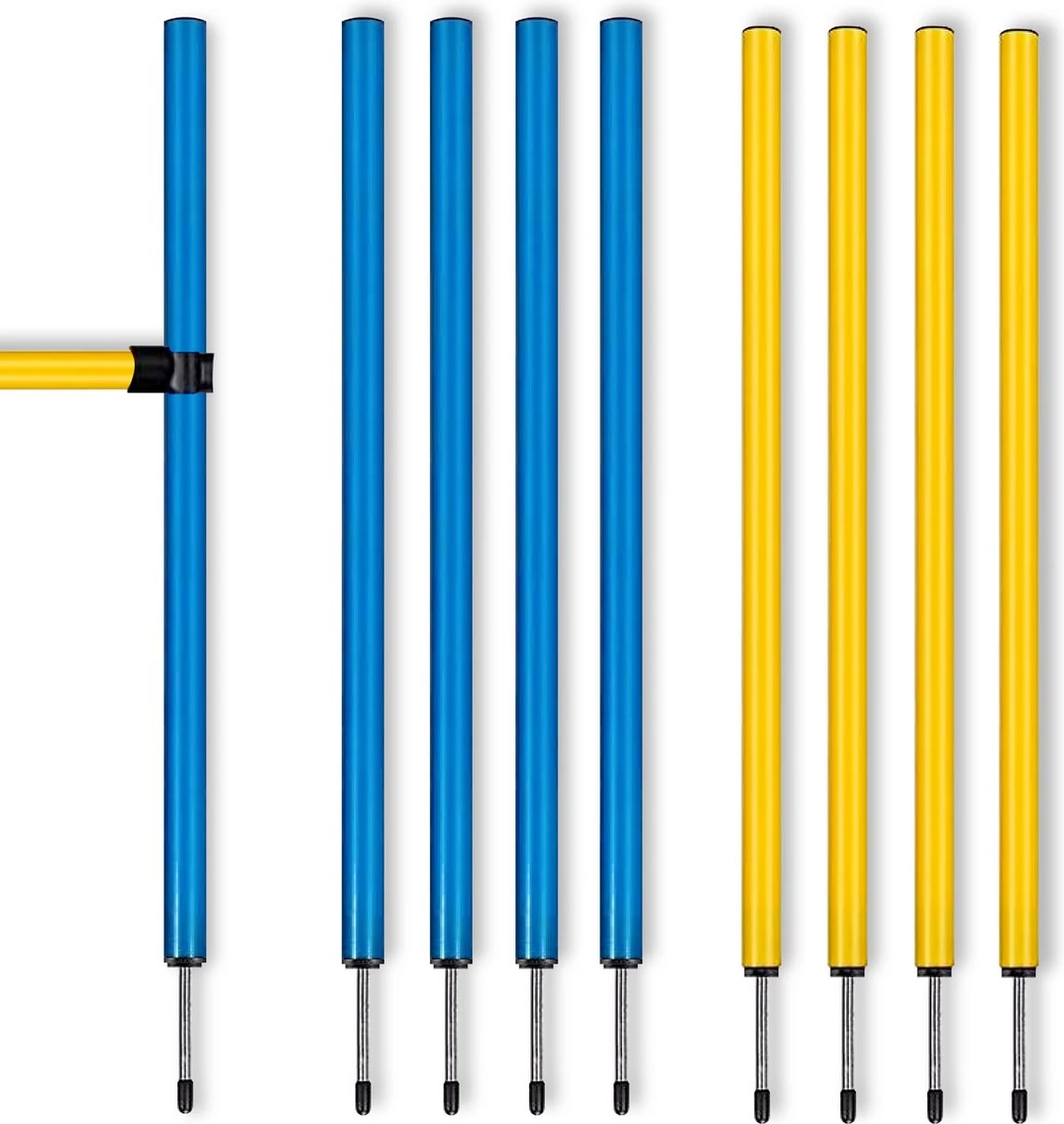 Agility Voor De Hond - 16 Delig - Agility Set - Hondentunnel - Horde - Slalom Palen - Honden Training Set - Honden Behendigheidsset - Agility Toestellen 6 Agility Voor De Hond - 16 Delig - Agility Set - Hondentunnel - Horde - Slalom Palen - Honden Training Set - Honden Behendigheidsset - Agility Toestellen - Afbeelding 4