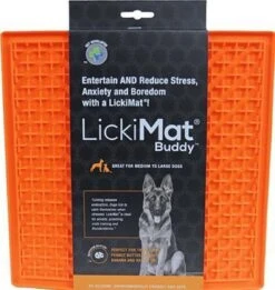 Lickimat Buddy - Voermat - Slow Feeder - 20 Cm - Oranje -Honden Benodigdheden Verkoop 1137x1200 10