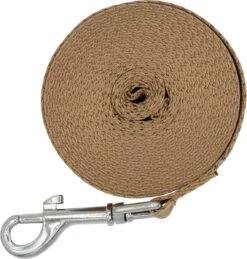 Hondenriem 5 Meter | Gerecycled Nylon | Lange Lijn | Trainingslijn | 2cm | Bruin -Honden Benodigdheden Verkoop 1143x1200 11