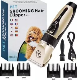 Merkloos Professionele Dierentondeuse - Scheerapparaat Voor Honden En Katten - Trimmer - 4 Opzetstukken - Oplaadbaar - Draadloos - Stil - Verschillende Haar En Vachtlengtes - Haartrimmer - Hondentrimmer - Honden Trimmer - Honden Knippen - Haren Knippen -Honden Benodigdheden Verkoop 1158x1200 2