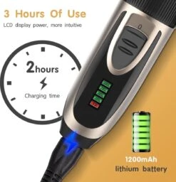 Nobleza Dieren Tondeuse Set - 4 Opzetkammen - Draadloos - Voor Huisdieren Katten & Honden -Honden Benodigdheden Verkoop 1159x1200 1