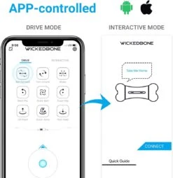 Cheerble Wickedbone|Automatisch Hondenspeeltje|Interactief En Intelligent Speelgoed Voor Honden|App & Bluetooth Bestuurbaar|USB Oplaadbaar -Honden Benodigdheden Verkoop 1161x1200 12