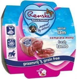 Renske Hond Vers Adult Graanvrij - Lam - Hondenvoer - 10 X 395 G -Honden Benodigdheden Verkoop 1162x1200 1