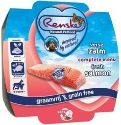 Renske Vers Vlees Zalm Graanvrij - Hondenvoer - 10 X 395 Gr -Honden Benodigdheden Verkoop 1162x1200 2