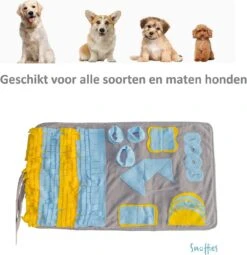 Snuffies Snuffelmat Jara 100x65cm - Snuffelmat – Snuffelmatten - Honden Speelgoed - Honden Speelgoed Intelligentie – Snuffelmat - Snuffelmat Hond - Snuffelmatten – Hersenwerk – Honden Speeltjes – Puppy - Puppy Speelgoed - Honden Denkspelletjes -Honden Benodigdheden Verkoop 1162x1200 7