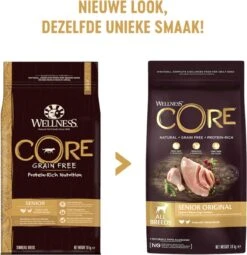 Wellness Core Grain Free Dog Senior Original Kalkoen&Kip - Hondenvoer - 10 Kg 11 Wellness Core Grain Free Dog Senior Original Kalkoen&Kip - Hondenvoer - 10 Kg -Honden Benodigdheden Verkoop 1163x1200