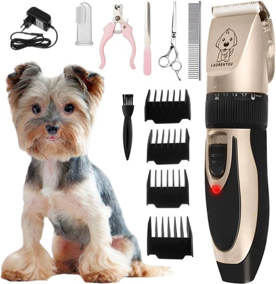 Professionele Hondentondeuse&hondentrimmer Voor Dikke Vacht 3 Professionele Hondentondeuse&hondentrimmer Voor Dikke Vacht