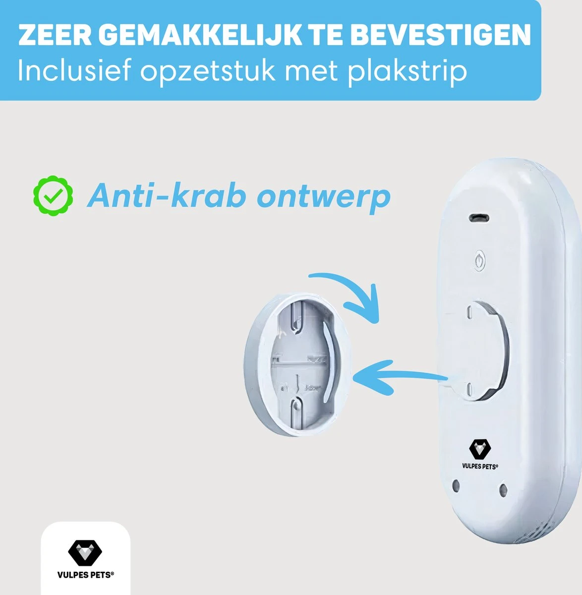 Vulpes Pets® Kattenbak Geurverdrijver PRO - Ozon En Negatieve Ionen Functie - Infraroodsensor - Oplaadbaar - Geurverwijderaar - Air Eliminator - Wit 11 Vulpes Pets® Kattenbak Geurverdrijver PRO - Ozon En Negatieve Ionen Functie - Infraroodsensor - Oplaadbaar - Geurverwijderaar - Air Eliminator - Wit - Afbeelding 9