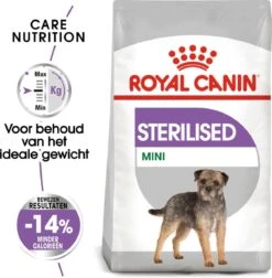 Royal Canin Ccn Sterilised Mini - Hondenvoer - 3 Kg -Honden Benodigdheden Verkoop 1178x1200