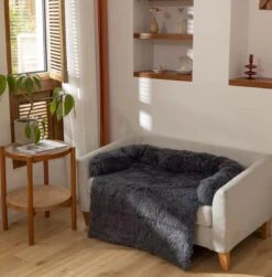 Zootic Fluffy Hondenkussen Hondenmand Hondenbed - Grijs 100 X 90 Cm -Honden Benodigdheden Verkoop 1180x1200 14