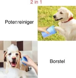 Fuzly- 2 In 1 Hondenpoten Reiniger + Handdoek - Hondenborstel - Borstel Hond / Kat - Hondenpoot Reiniger - Huisdier Poot Wassen - Borstel - Hondenverzorging - Verzorging Hond - Honden Wassen - Schoonmaak Borstel - Kattenborstel - Groen -Honden Benodigdheden Verkoop 1181x1200 6