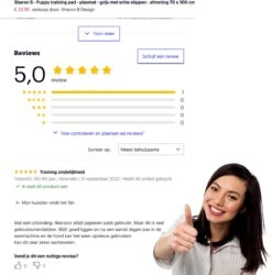 XXL Puppy Training Pad - Plasmat - Zwart - 104 X 104 Cm - Hondentoilet - Herbruikbaar - Wasbaar -Honden Benodigdheden Verkoop 1185x1200 5