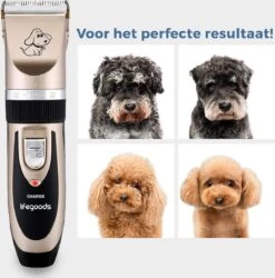 LifeGoods Hondentondeuse - Voor Katten En Honden - Complete Set - 5 Standen - Draadloos - Oplaadbaar - Goud/Zwart 19 LifeGoods Hondentondeuse - Voor Katten En Honden - Complete Set - 5 Standen - Draadloos - Oplaadbaar - Goud/Zwart -Honden Benodigdheden Verkoop 1187x1200 7