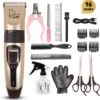 BeautyFit - 16-delig Hondentondeuse Set - Professionele Honden Trimset - Dieren Tondeuse Voor Dikke Vacht - Meest Complete Set - Inclusief 4 Opzetkammen - Hondenschaar - Mist Verstuiver - Handschoen Borstel - Nagelknipper -Honden Benodigdheden Verkoop 1187x1200 8