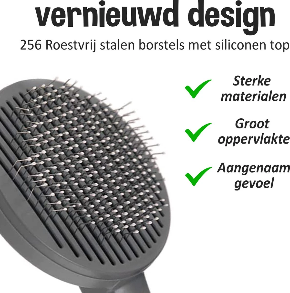 Pakeway Kattenborstel – Hondenborstel – Haarverwijderaar Voor Huisdieren – Kattenkam - Kortharig - Langharig - Inclusief Ebook! 5 Pakeway Kattenborstel – Hondenborstel – Haarverwijderaar Voor Huisdieren – Kattenkam - Kortharig - Langharig - Inclusief Ebook! - Afbeelding 3