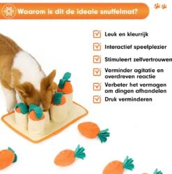 Premium Snuffelmat Voor Hond En Kat - Intelligentie Speelgoed - Snuffel Mat Puppy - IQ Hondenspeeltjes - Educatieve Training Huisdier - Snuffeltrainer Hondenpuzzel - Educatief Speelgoed - Vetalo -Honden Benodigdheden Verkoop 1189x1200 12