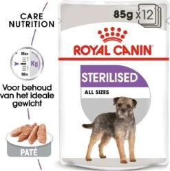 Royal Canin Ccn Sterilised Wet - Hondenvoer - 12x85 G -Honden Benodigdheden Verkoop 1191x1200