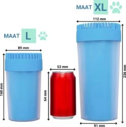 TIKKENS Hondenpoten Reiniger 2-in-1 - Hondenborstel - Hondenpoot Reiniger - Huisdier Poot Wassen - Hondenverzorging - Honden Wassen - Inclusief Microvezeldoek - XL 10 TIKKENS Hondenpoten Reiniger 2-in-1 - Hondenborstel - Hondenpoot Reiniger - Huisdier Poot Wassen - Hondenverzorging - Honden Wassen - Inclusief Microvezeldoek - XL -Honden Benodigdheden Verkoop 1192x1200 4