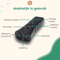 Dierboel Professionele Anti Blaf Apparaat 2022 - Diervriendelijke Ultrasoon Anti Blaf Apparaat - Voor Het Trainen Van Kleine & Grote Honden - Zonder Schok -Honden Benodigdheden Verkoop 1196x1200 10