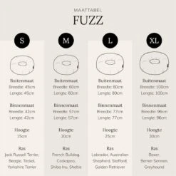 District 70 FUZZ - Hondenmand Comfortabel En Zacht Pluche - Zand, Oudroze, Donkergrijs En Lichtgrijs In S/M/L/XL - Maat: Medium, Kleur: Zand -Honden Benodigdheden Verkoop 1198x1200 35