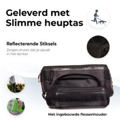 Canicross Looplijn Hond Met Heupriem Voor Hardlopen - Elastische Handsfree Hondenriem - Honden Trainingslijn - 150/200cm - Grijs -Honden Benodigdheden Verkoop 1199x1200 11