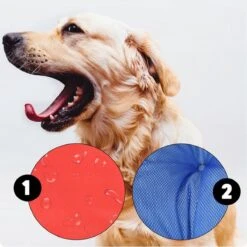 Ecco - Honden- En Kattenbed Met Kussen | Binnenmaat: 130x100 / Buitenmaat: 145x115cm - Beige / Zwart -Honden Benodigdheden Verkoop 1199x1200 13