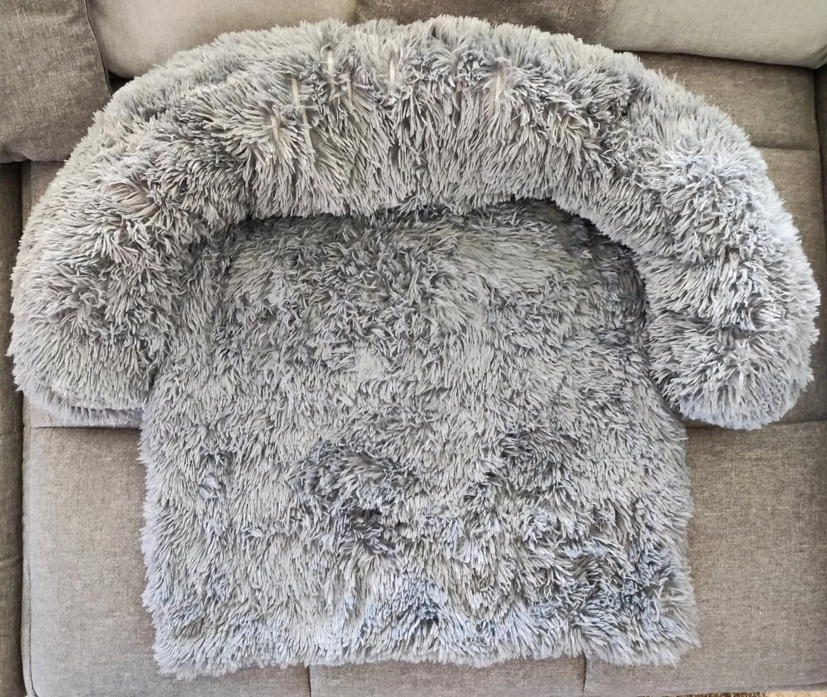 Kussen Voor Hond Of Meerdere Katten | Fluffy Dierenkussen Van Pluche | Kat | Bank | Mand | Hondenmand Of Kattenmand | Hondendeken & Bankbeschermer Max. 20 Kg | Donkergrijs | Maat L 4 Kussen Voor Hond Of Meerdere Katten | Fluffy Dierenkussen Van Pluche | Kat | Bank | Mand | Hondenmand Of Kattenmand | Hondendeken & Bankbeschermer Max. 20 Kg | Donkergrijs | Maat L - Afbeelding 2