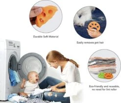 ALG-Shop - Haarverwijderaar Voor Huisdieren - 2 Stuks - Wasmachine Reiniger - Hondenhaar Verwijderaar Voor Wasmachine En Droger - Pluispootjes -Honden Benodigdheden Verkoop 1200x1025