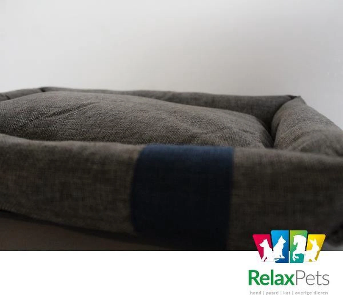 RelaxPets - Hondenmand - Grijs - 55x41x10cm 8 RelaxPets - Hondenmand - Grijs - 55x41x10cm - Afbeelding 6