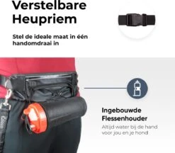 Canicross Looplijn Hond Met Heupriem Voor Hardlopen - Elastische Handsfree Hondenriem - Honden Trainingslijn - 150/200cm - Grijs -Honden Benodigdheden Verkoop 1200x1050 2
