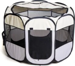 Dogs&Co Puppyren Opvouwbaar Grijs 90x90x60cm In Handige Draagtas 13 Dogs&Co Puppyren Opvouwbaar Grijs 90x90x60cm In Handige Draagtas -Honden Benodigdheden Verkoop 1200x1057 2