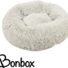 Bonbox Shop - Maat S - Donut Bed In Wit - Dierenmand Voor Katten, Kittens En Kleine Honden - Knus Mandje - Donutbed Diameter 40 Cm - Anti Anxiety -Honden Benodigdheden Verkoop 1200x1057 6