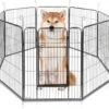 MaxxPet Puppyren - Hondenbench - Hondenren- Puppyren Met 8 Kennelpanelen - Staal -80 X 100 Cm Ø 210 Cm -Honden Benodigdheden Verkoop 1200x1058 6