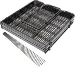 Merkloos Premium Puppyren - 80 Cm Hoog - 640 Cm Omtrek - Hondenren - Hondenhok - Grijs Hamerslag 12 Merkloos Premium Puppyren - 80 Cm Hoog - 640 Cm Omtrek - Hondenren - Hondenhok - Grijs Hamerslag -Honden Benodigdheden Verkoop 1200x1069 3