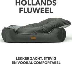 Primeplus Grote Hondenmand XL - Grijs - 100x80x20 CM - Orthopedische Hondenmanden - Hondenkussen -Honden Benodigdheden Verkoop 1200x1071 8